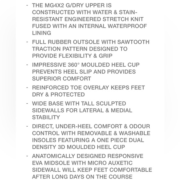 G/FORE MG4X2 HYBRID GOLF CROSS TRAINER - Twilight - Picture 14 of 15